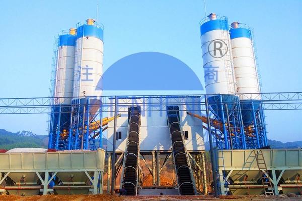 Wear Resistant Stabilized Soil Mixing Plant, Heavy Compact HZS90 Concrete