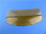 Single Layer Flexible PCB Built on Polyimide With 1.6mm FR-4 Stiffener and