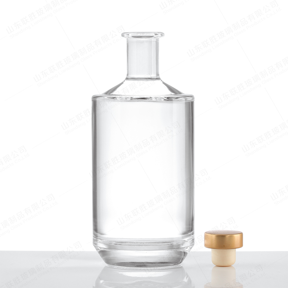 350ml 500ml 750ml Glass Bottle With Stopper Screw Cap Healthy Lead Free Material