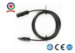 UV Resistance 6mm2 10AWG Solar Panel Extension Cable