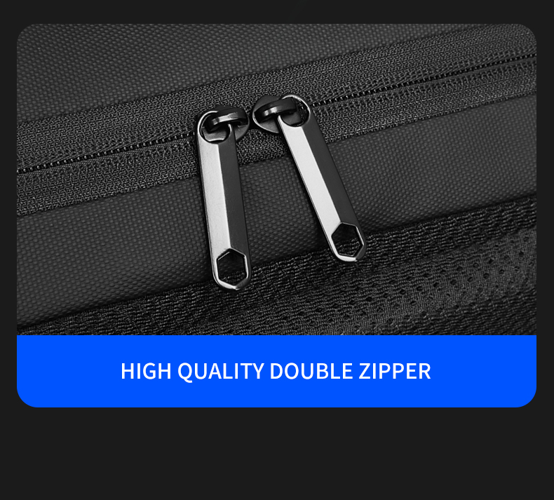 Male Polyester Waterproof Business Backpack Anti Theft Fashionable