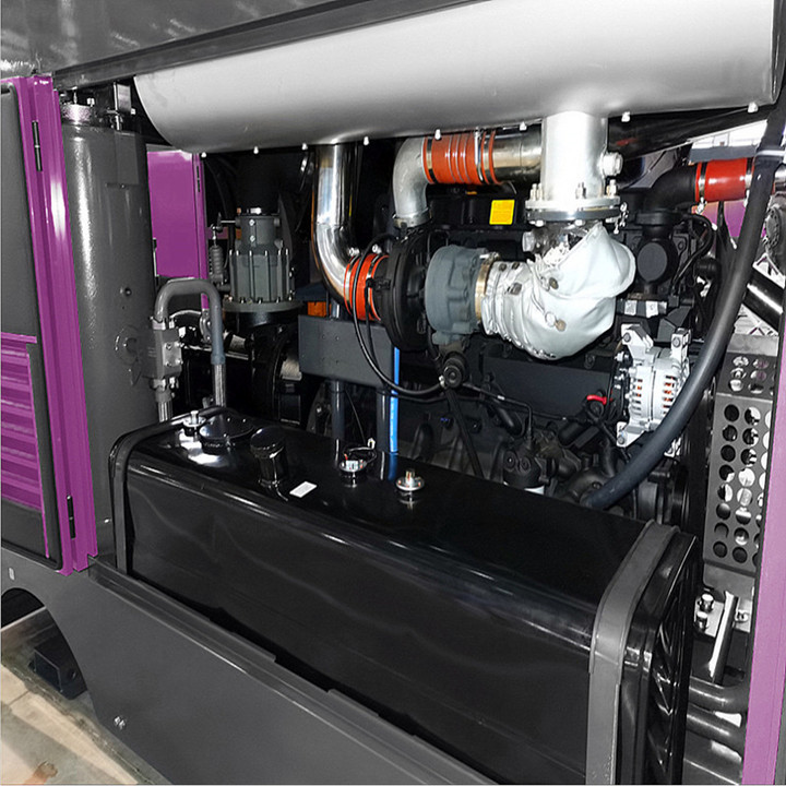 1750rpm Speed High Pressure Screw Air Compressor Portable Air Compressor Machine for Water Well