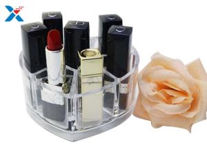 China Makeup Organizer Acrylic Box , Clear Acrylic Lipstick Organizer For Brushes / Skincare wholesale