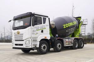 China Jiefang Concrete Cement Mixer Truck 13890 Kg Diesel Concrete Mixer For Truck wholesale