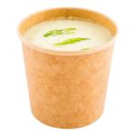 Desserts PE Coated 30ozDisposable Food Grade Biodegradable Eco Paper Food