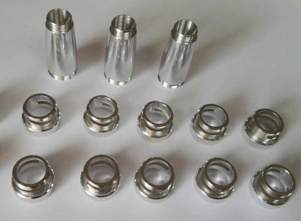 SKD61 Stainless Steel CNC Turning Parts Aluminium Alloy Copper Parts For