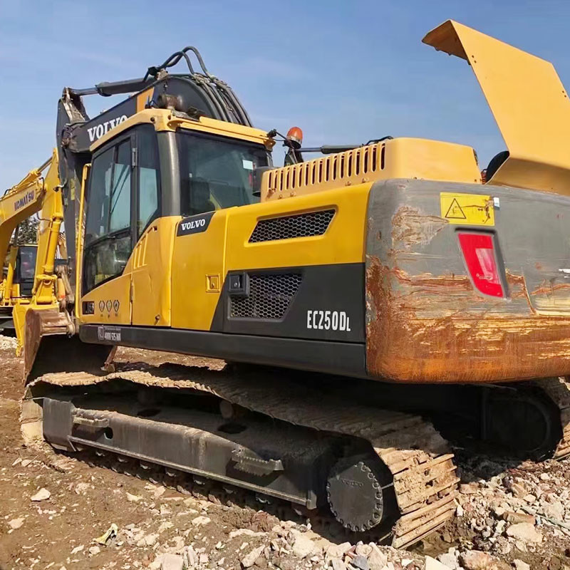 138kw EC250 Used Volvo Excavators Digging Equipment Hydraulic Used Volvo Diggers 25Ton