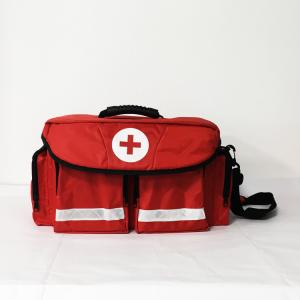 China Ems Emergency Medical Airway Bag Red Nylon Ambulance First Aid Equipment Supplies wholesale