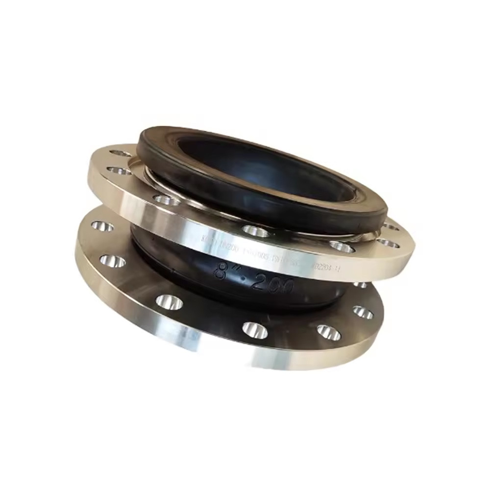 ANSI 150LB Ductile Iron Flanged Rubber Bellows Eccentric Expansion Reducer Rubber Joints