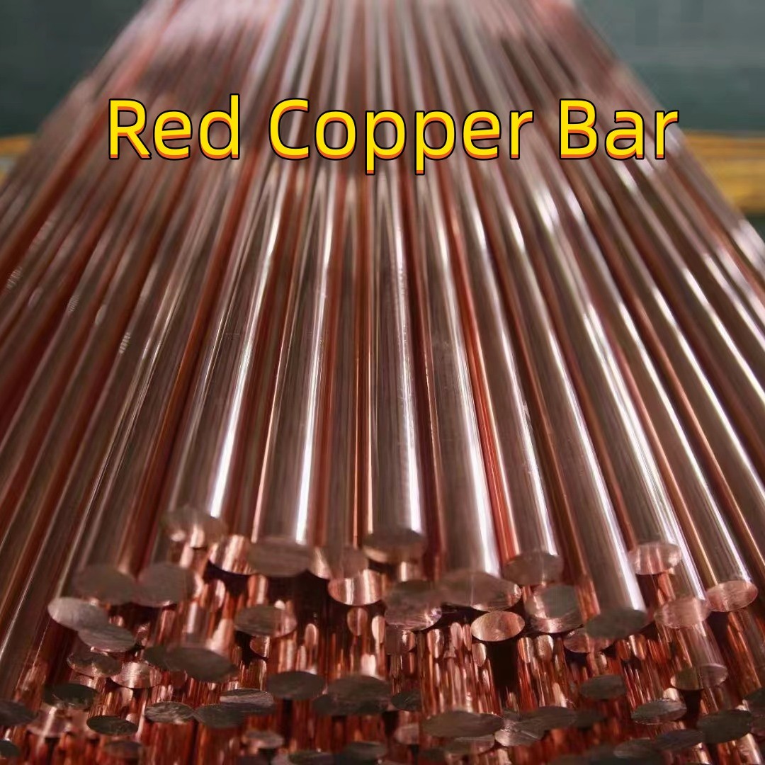 ASTM C10100 C11000 Copper Bar High Conductivity Oxygen Free Copper Rod 10-200mm