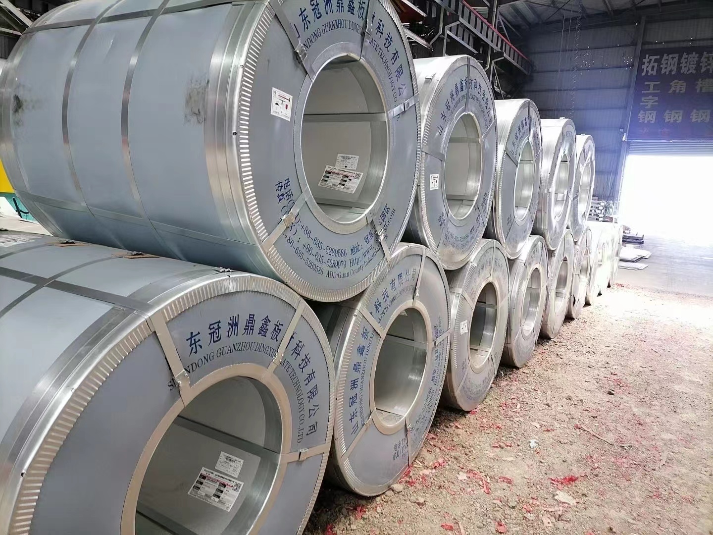 Customized Length Prepainted Ppgi Z100 Cold Rolled Steel Coil for Building Material