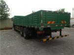 HW19710 Transmission 10 Wheeler Cargo Truck , Commercial Diesel Cargo Truck