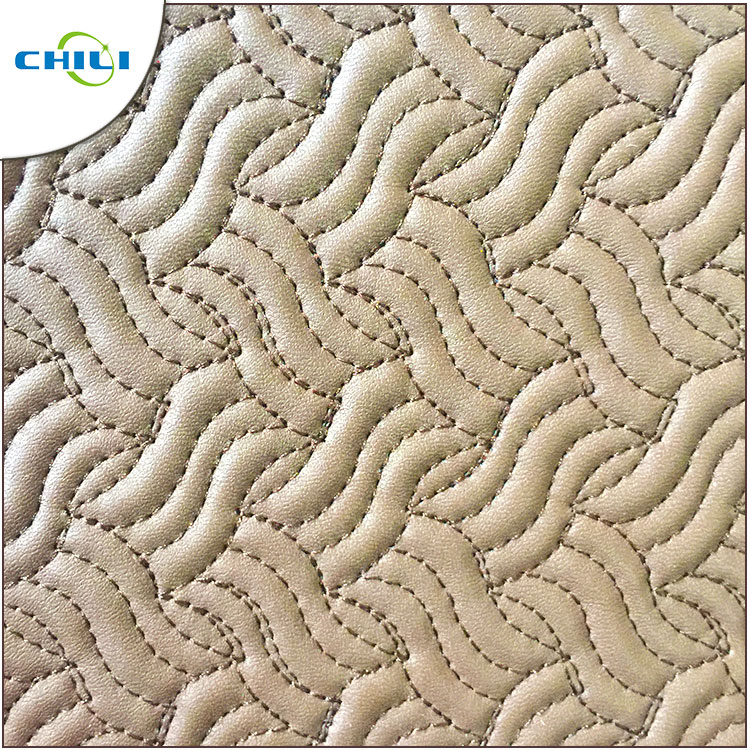 2019 Fashional Eco Friendly Faux Decorative Colorful Synthetic embroidered shoe leather