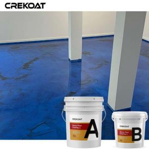 China Scratches Resistant Metallic Garage Floor Paint Concrete Epoxy Coating wholesale