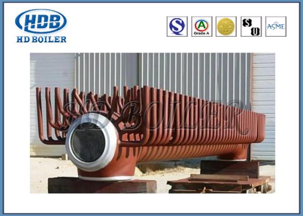 Industrial Steam Boiler Manifold Headers With Longitudinal Welded Pipe ASME