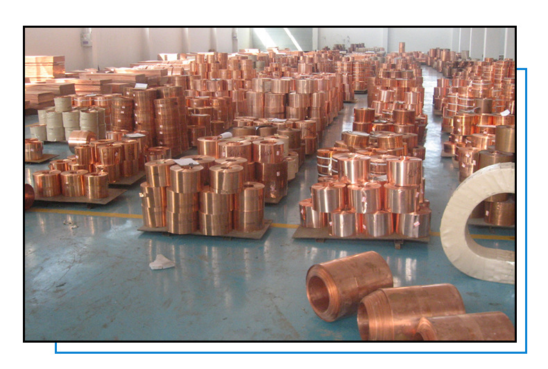 Half Hard Pure Copper C10100 C10300 C11000 C12200 Copper Foil/Strip Tape in Coil with 99.9% Purity and ISO9001 Certified
