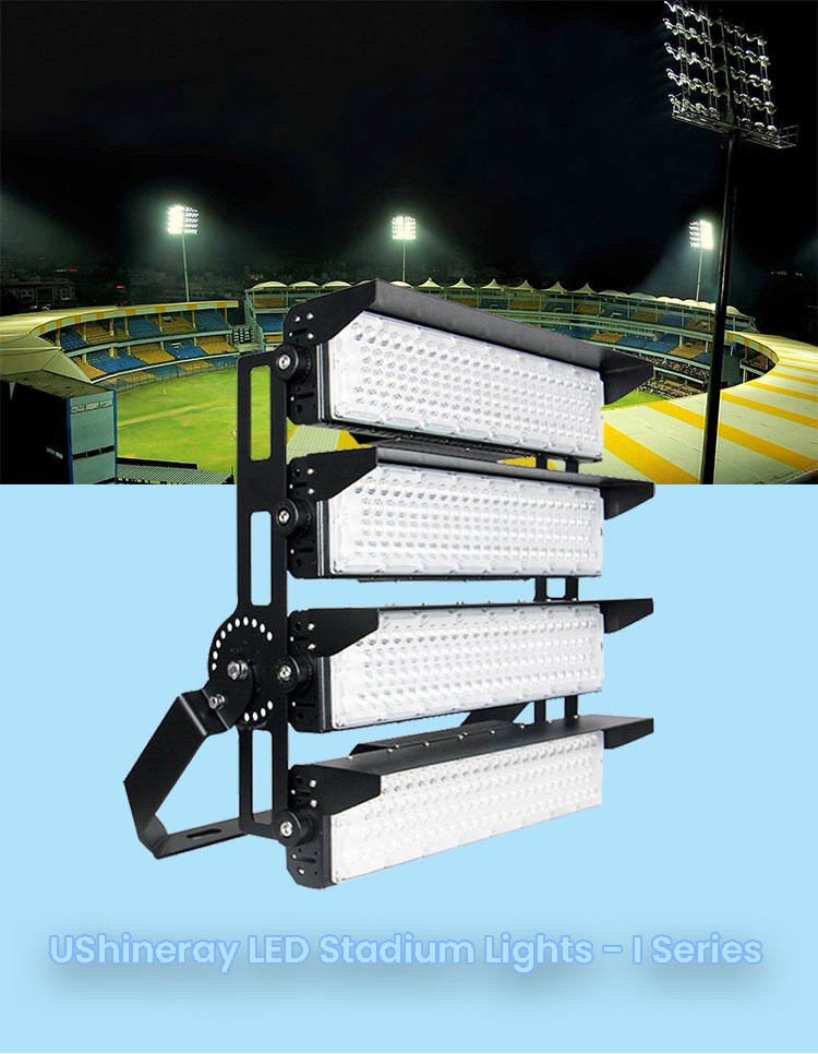 750W LED Sports Lights Sport Lamps 112500lm Stadium Floodlight For Container Port