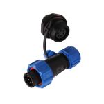 SP1310 M25 Waterproof Power Cable Connector IP67 IEC Standard