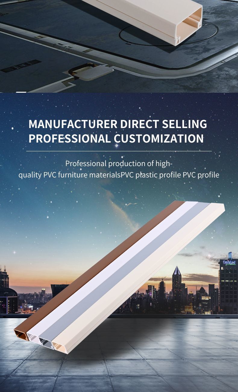 PVC Fiber Raceway Duct Plastic Trunking PVC Fiber Optic Tray Wire Channel