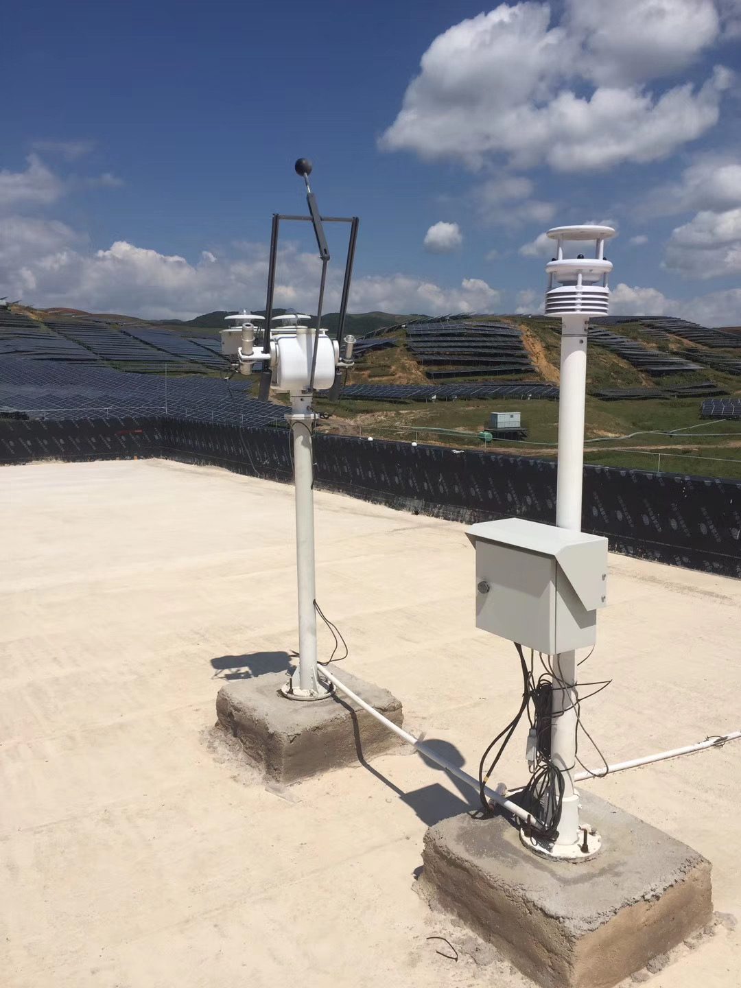 Resolution PM2.5/PM10 CO NO2 SO2 O3 Meteorological Station for Industrial Applications