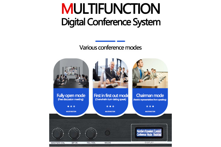 Professional Handheld Sound System Microphone Rechargeable Endurance UHF Microphone System