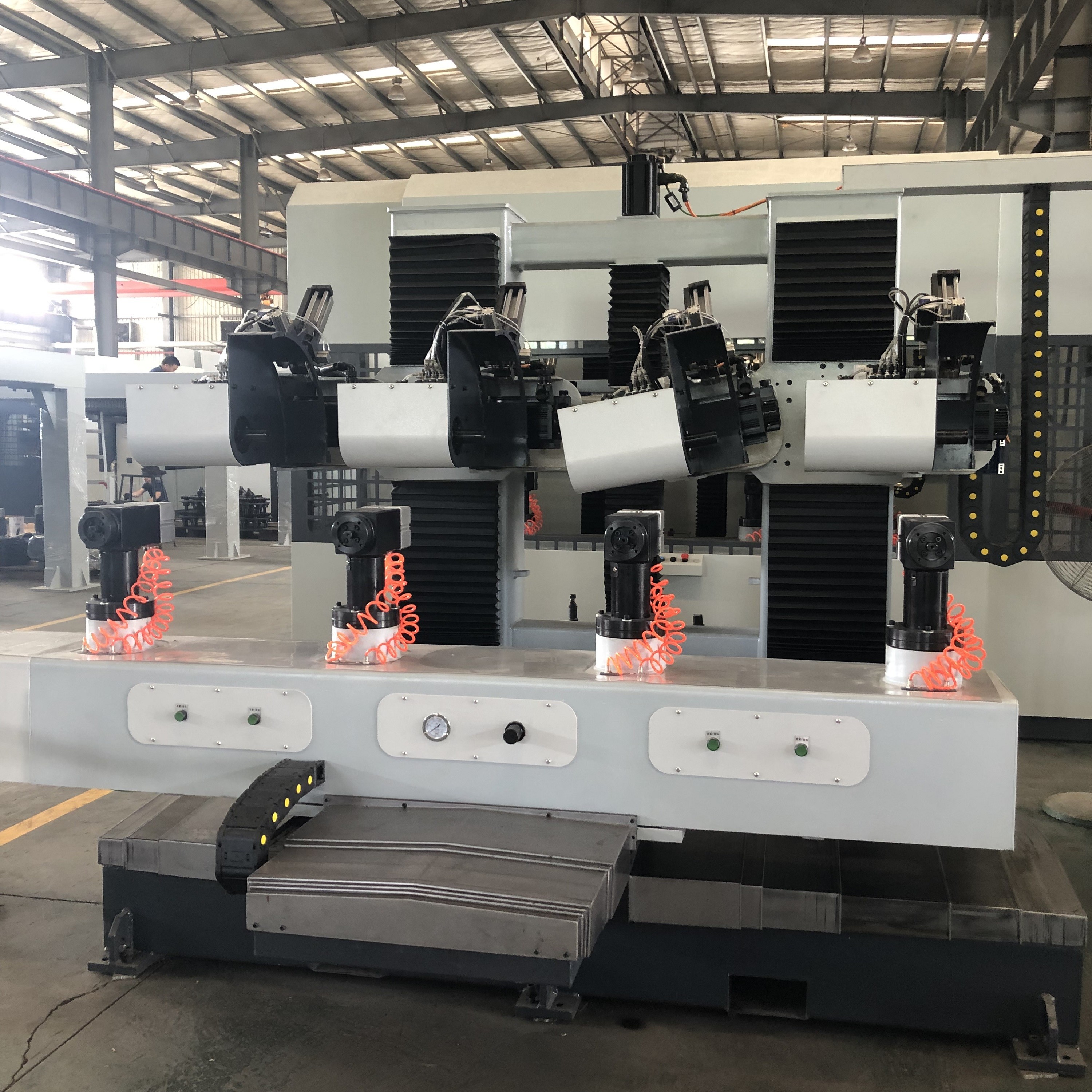 Full Automatic Metal 20m/min CNC Polishing Machine With Robotic System