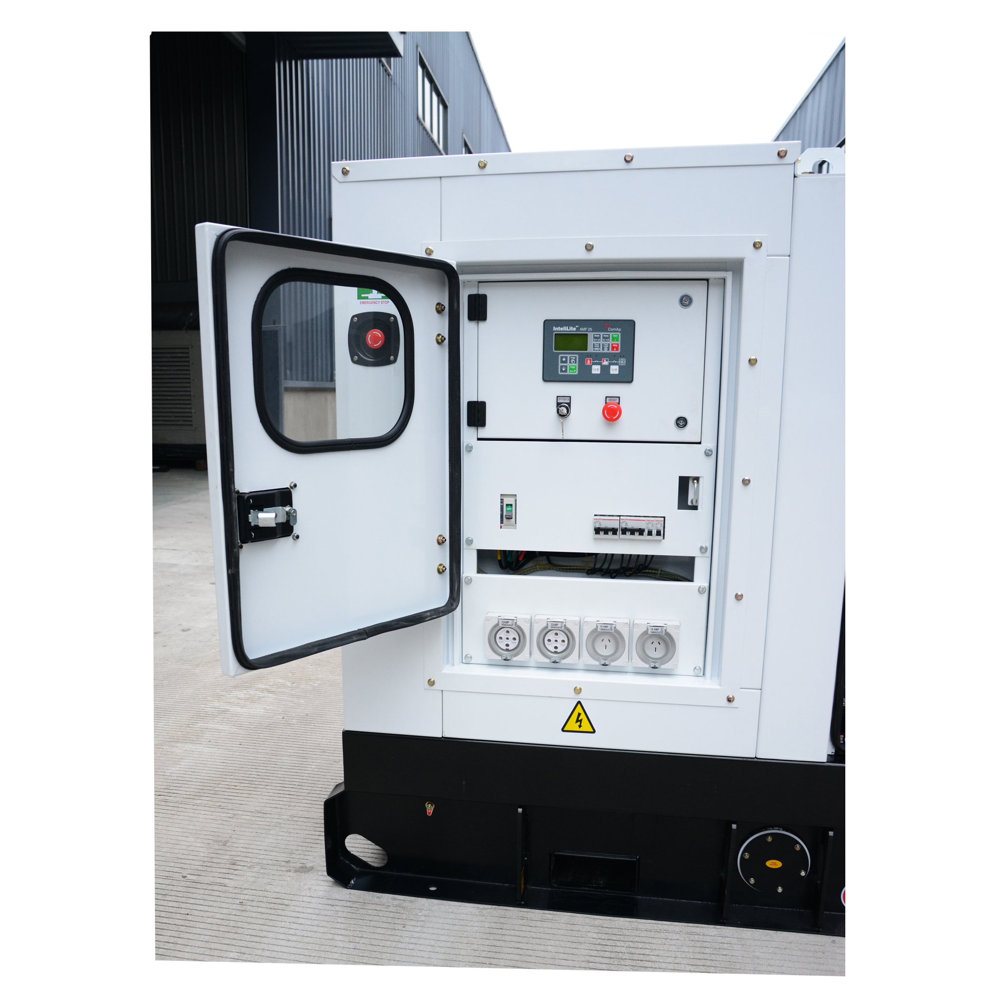 30kVA Isuzu Generator Set , 	Prime Diesel Generator , 65dBA Silent Generator , JE493ZDB-04