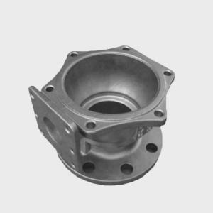 China SS304 Custom Investment Casting CNC Machined Powder Coating Exhaust Valve wholesale