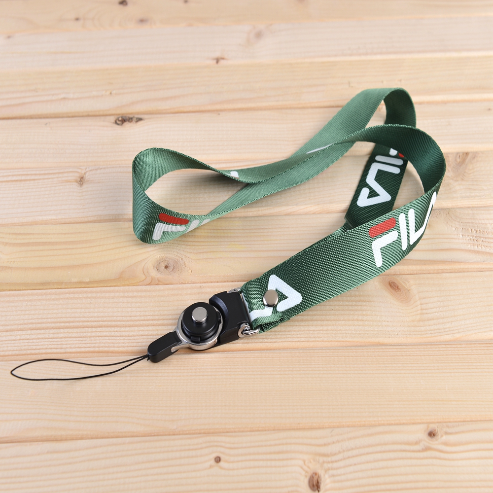 Recyclable Nylon 2mm Cell Phone Neck Lanyard