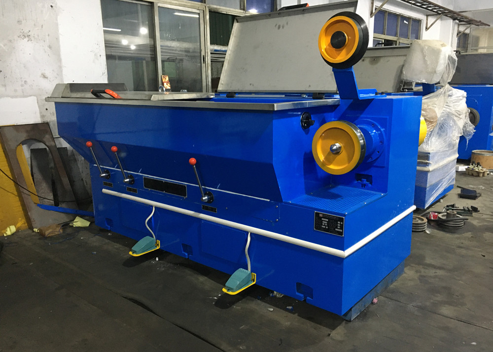 Copper Wire Drawing Machine With Annealing For Electric Cable Production Line