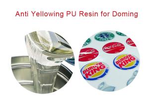 China Two Component Shore 65 Polyurethane Doming Resin wholesale