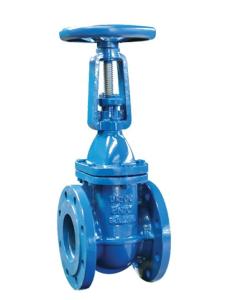China Blue Metal Seated Gate Valve ANSI 125/150 PN16 - PN25 Working Pressure wholesale