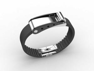 China Top Quality Europe Fashion Stainless Steel Genuine Leather Silicone Bangle Bracelet ADB163 wholesale