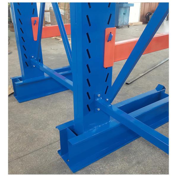 Outdoor Use Cantilever Storage Rack System Industrial Cantilever Shelving With Robust Arms