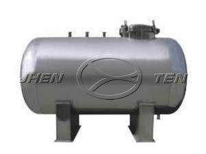 China ASME Horizontal Hygienic Grade Stainless Steel Storage Tank With Full Jacket wholesale