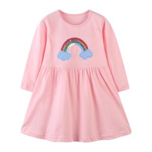 China Girls Princess Cotton Embroidery Dress Children'S Dress Clothing wholesale