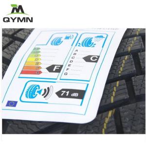 China White Glassine MSDS PET 25UM Strong Adhesive Labels wholesale