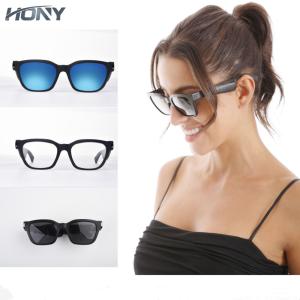 China 5.0 Version Sunglasses With Earphones Bluetooth UV400 UVB Protection wholesale