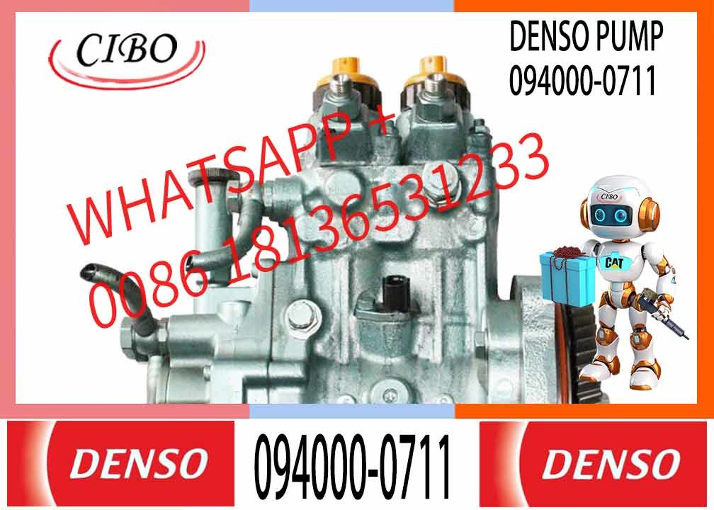 Neutral New Fuel Pump 094000-0711 Common Rail Pump VG1246080050 100% Genuine 094000-0710 VG1246080050
