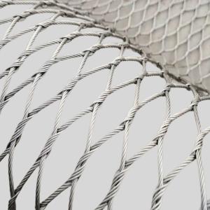 China Interwoven Stainless Steel Rope Mesh wholesale