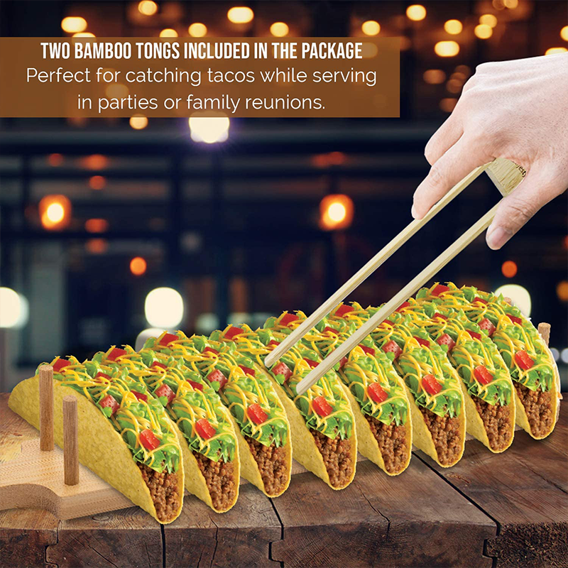 Customized Pattern Type Plateaux a tacos de forme ondulee for Mexican Restaurant