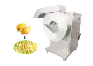 China Potatoes 20mm 600kg/H 1.1kw French Fries Cutting Machine wholesale