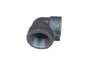 China Astm Pipe Carbon Steel Threaded 90 Degree Elbow wholesale
