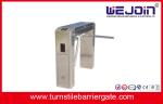 304 Stainless Steel Subway Tripod Turnstile Entry Systems Intelligent Barrier
