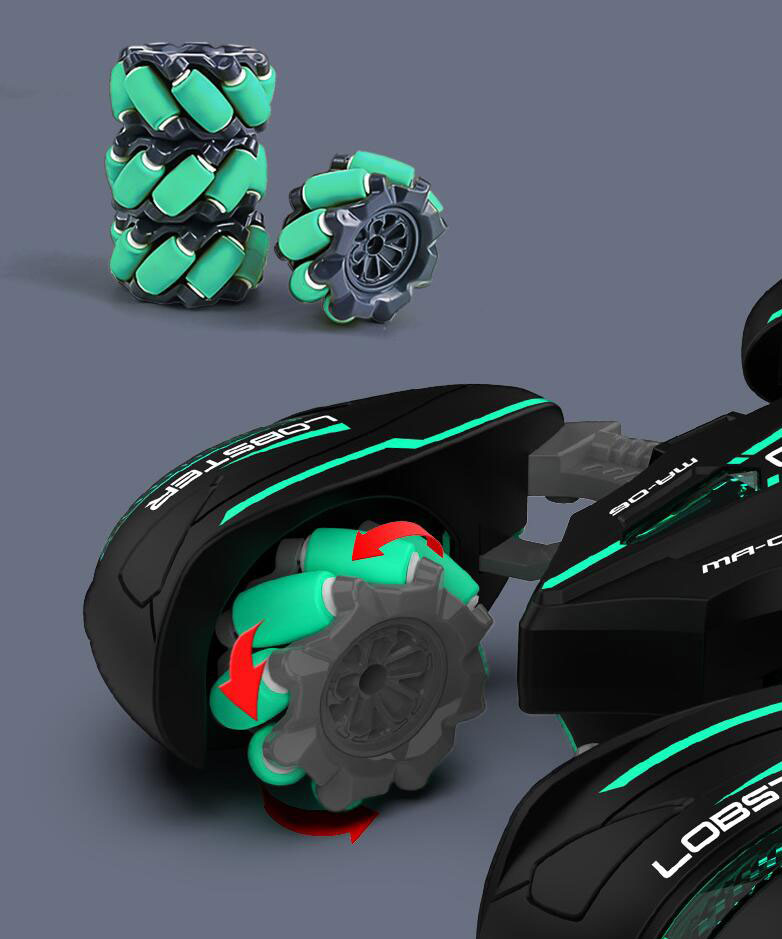 1 14 2.4Ghz 4WD RC Cars Remote Control Car Drift Stunt Dual Form One Key Deformation