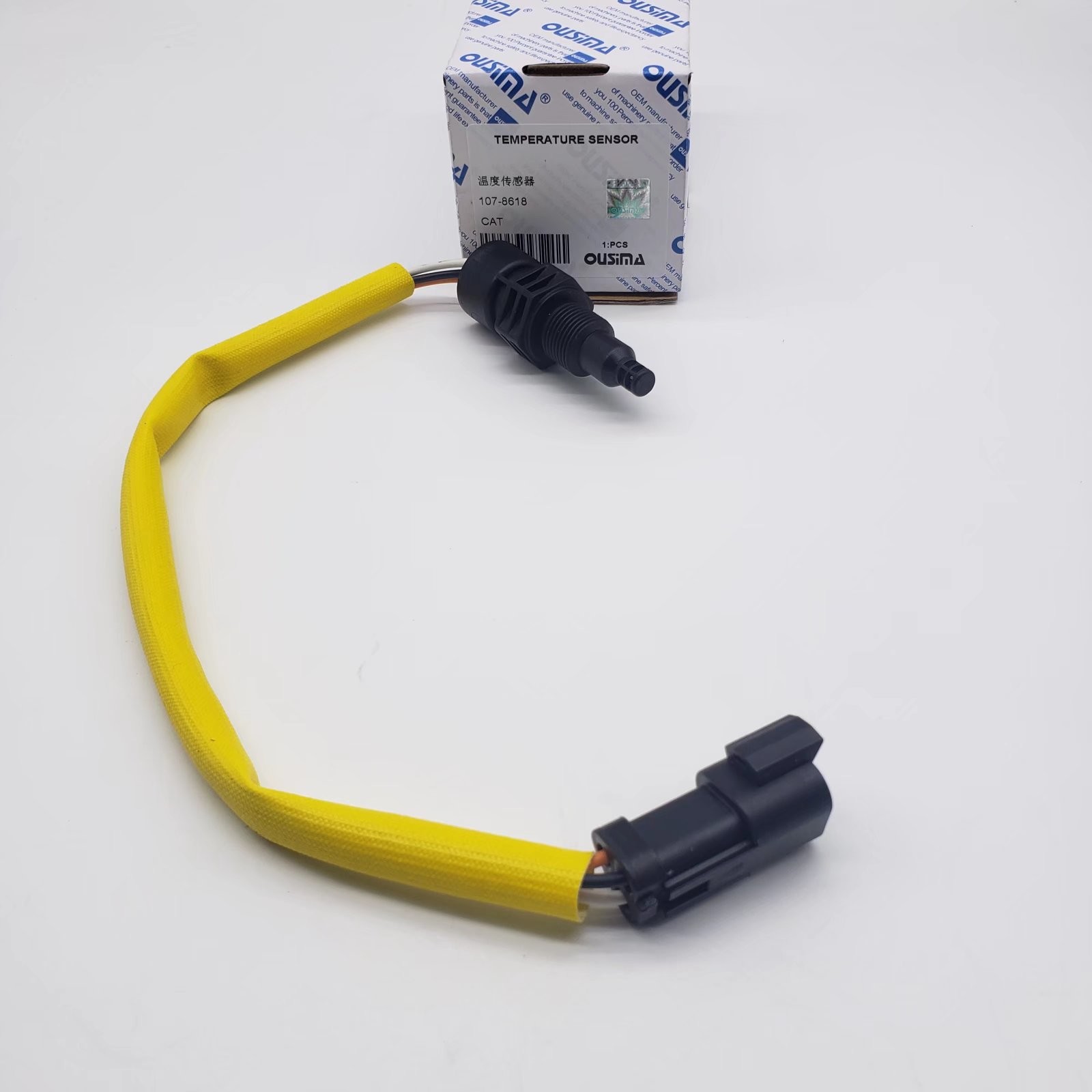 OUSIMA 107-8618 Water Temperature Sensor For Engine 3066 3064 3306 3304 3204 3208 3116 3406