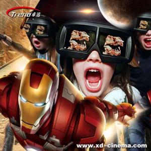 China 4 / 6 / 9 / 12 Seats 7d Cinema Rider For Shopping Mall High Resolution wholesale