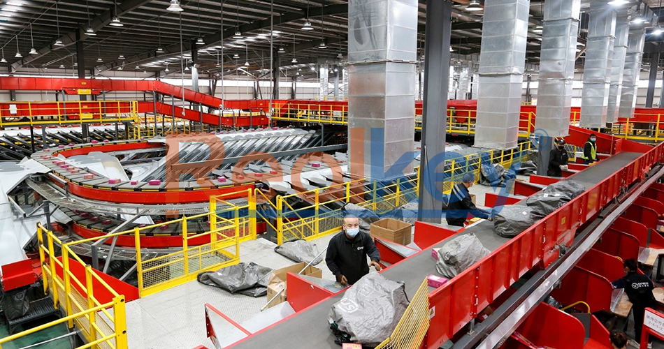 High Flexible Design Parcel Conveyor Belt Modular Conveyor System For Packaging Industry