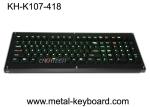 Marine Military Industrial Metal Keyboard 107 Keys With Cherry Mechanical