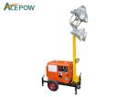 4 Wheels 7m 1 Phase 5KVA Lighting Tower Generator